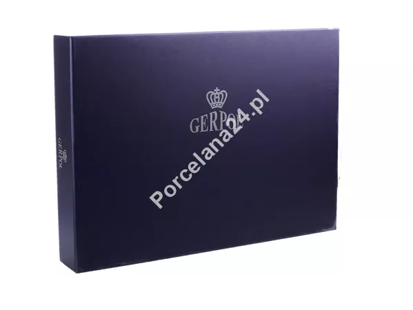 Komplet sztućców 24 szt. dla 6 osób Gerpol - Amber - wysoki połysk