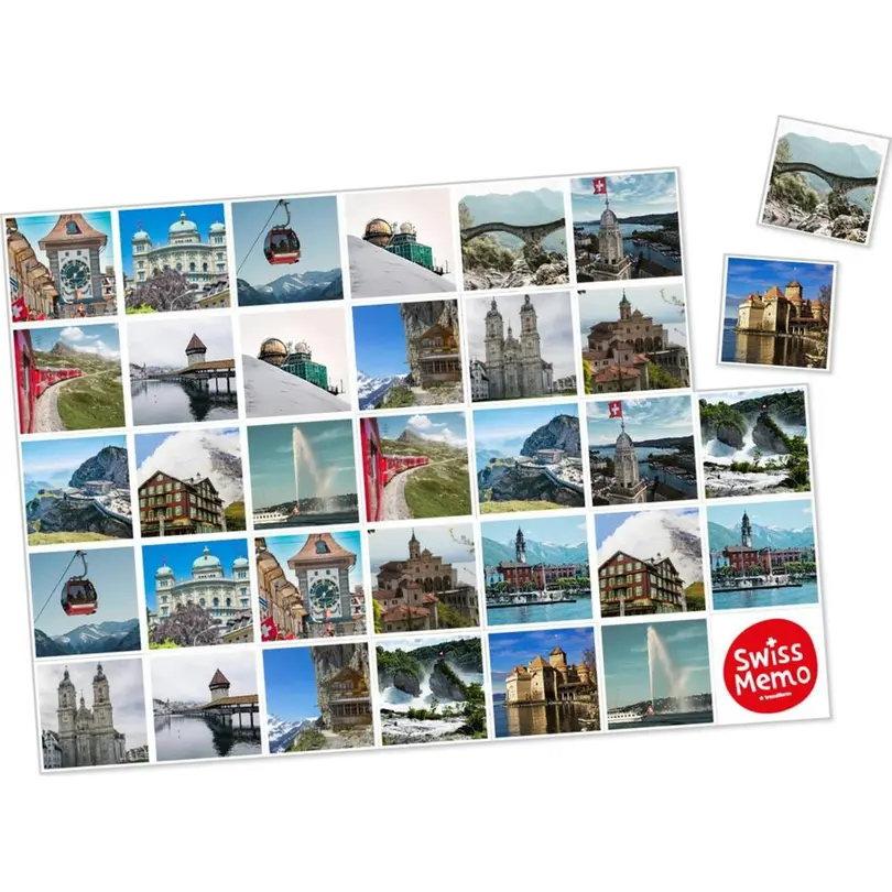 Papiertischset Swiss Memo