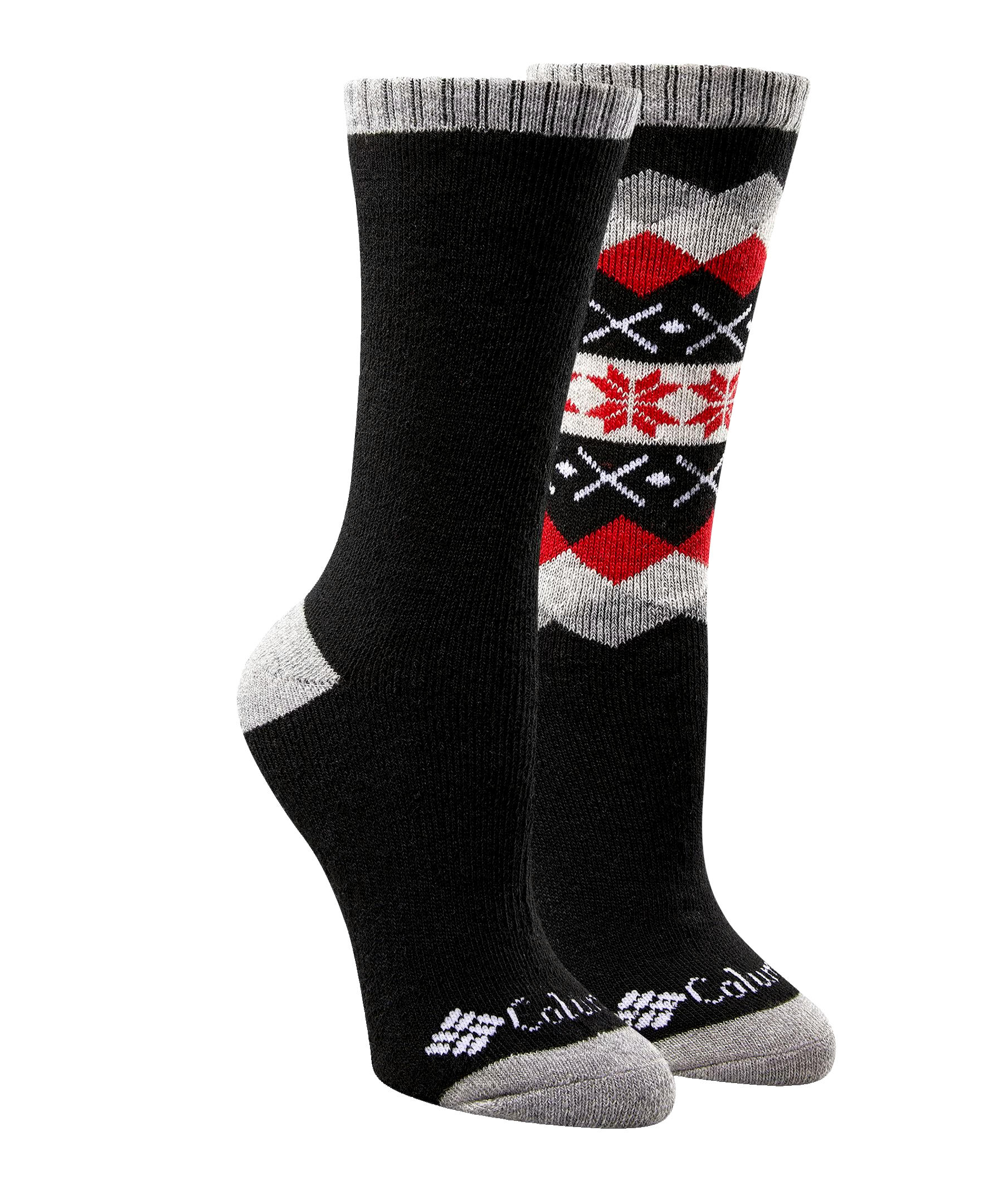 Columbia Women's 2 Pack Wool Blend Crew Socks