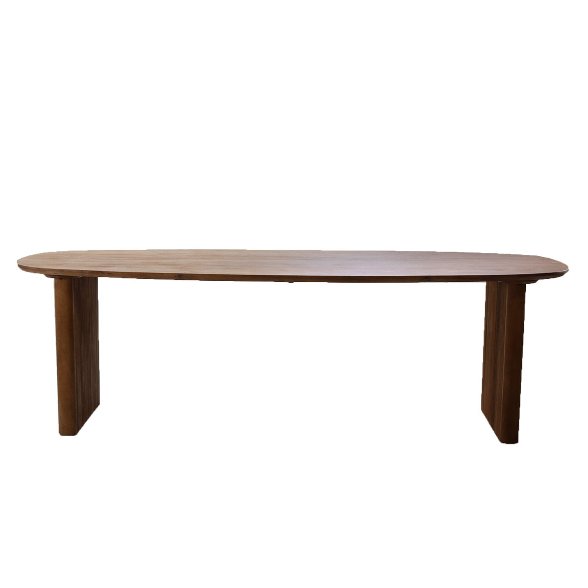 Giga Meubel Eettafel Aya - Deens Ovaal - Mangohout - Naturel - 210cm