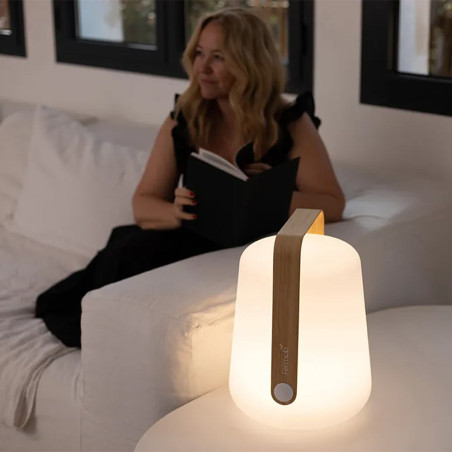 Lampe Balad Bamboo H 38 nomade sans fil - Fermob