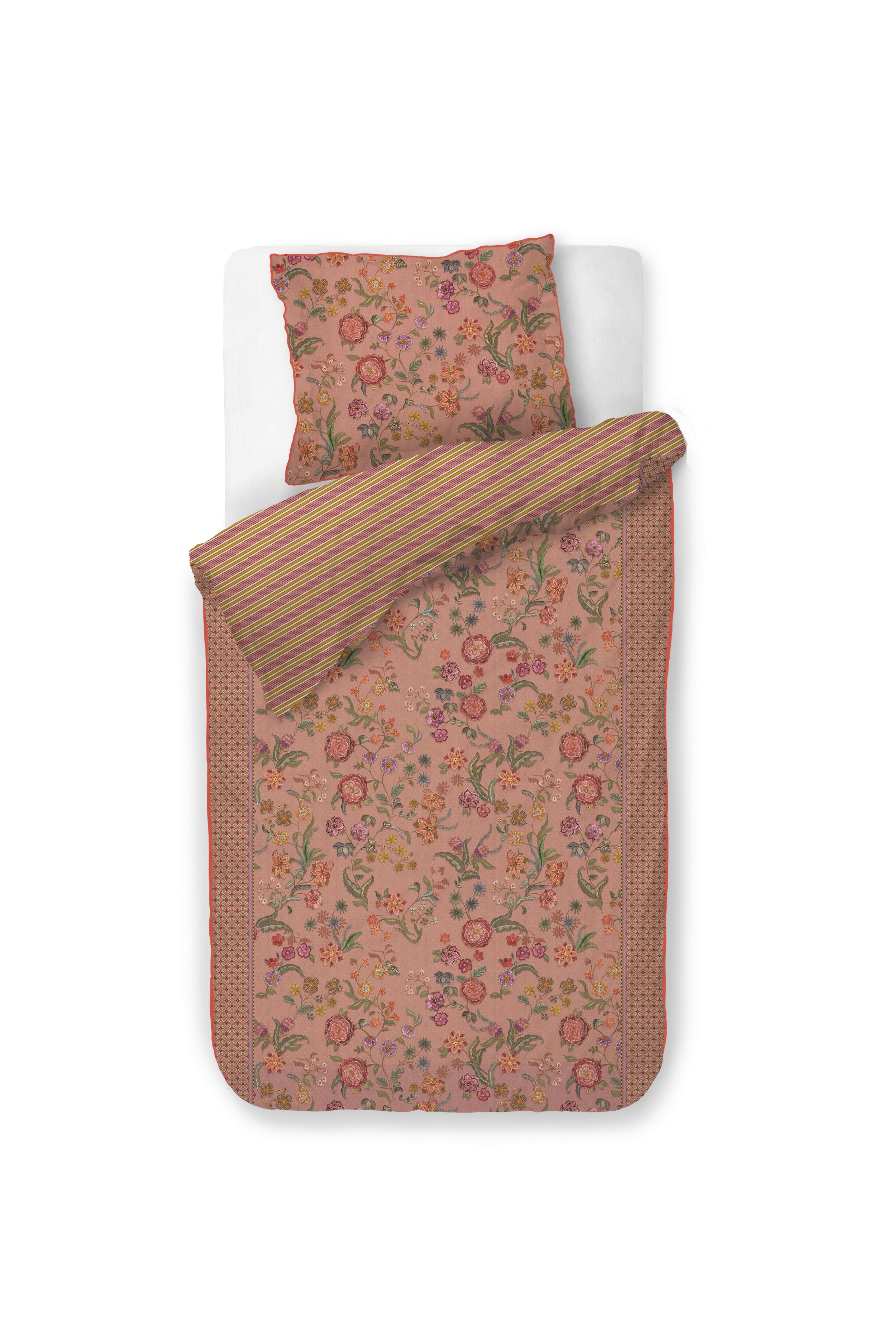 Pip Studio Coco Flower - 140 x 200/220 cm - Koraal