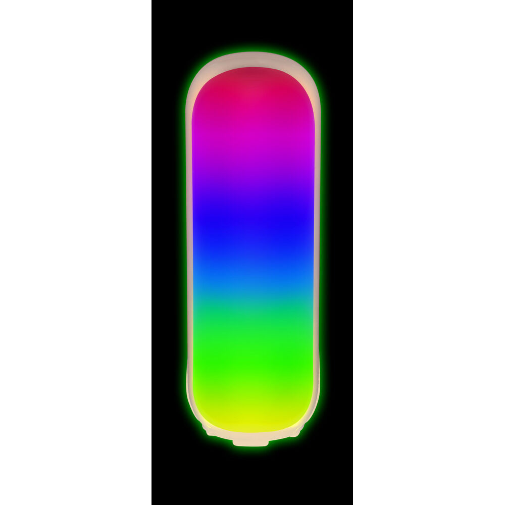 Enceinte lumineuse RGB 2X5W rechargeable Ø8cmx22,4cm