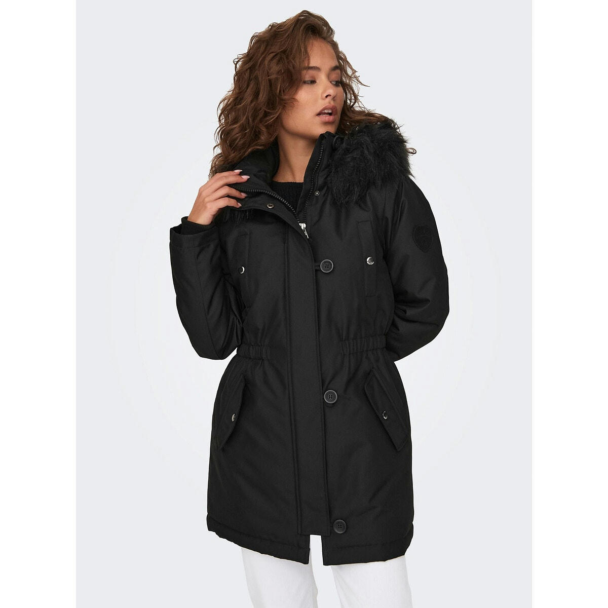 Parka à capuche