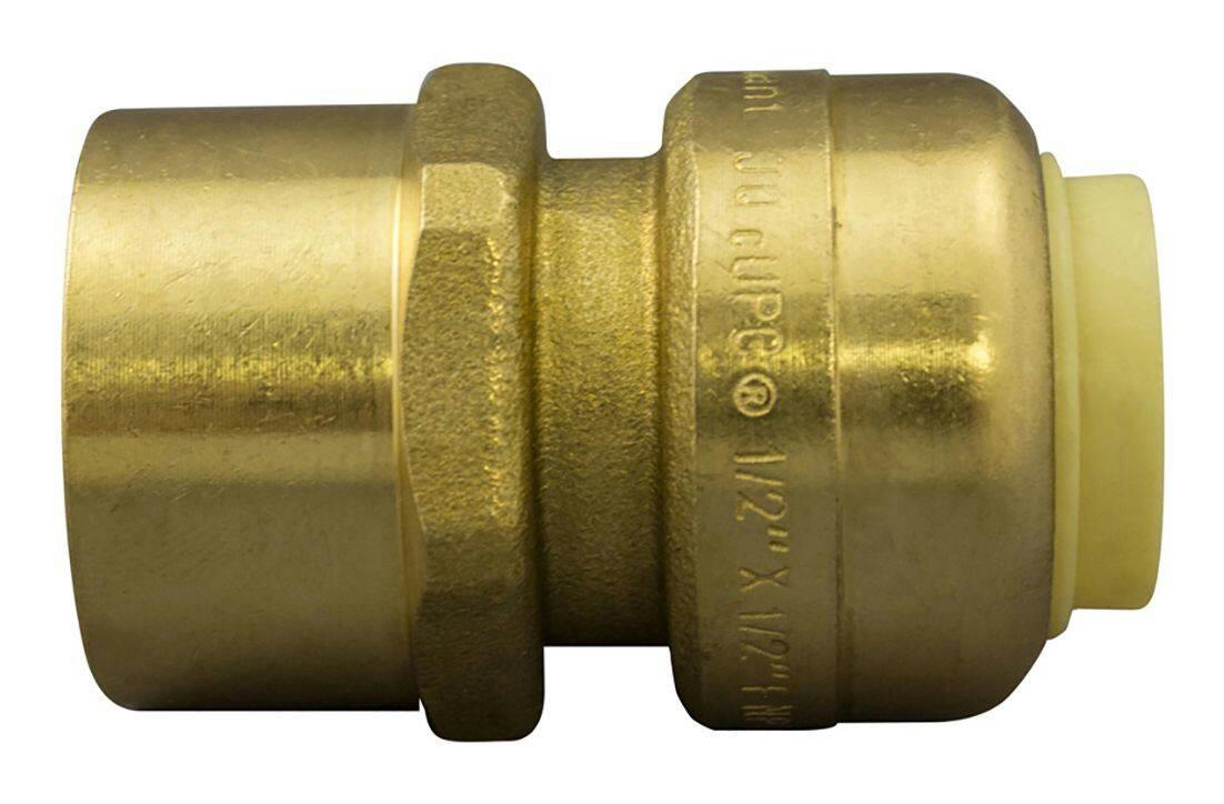 Waterline Universal Fit Push N' Connect Female Adapter, Assorted Sizes