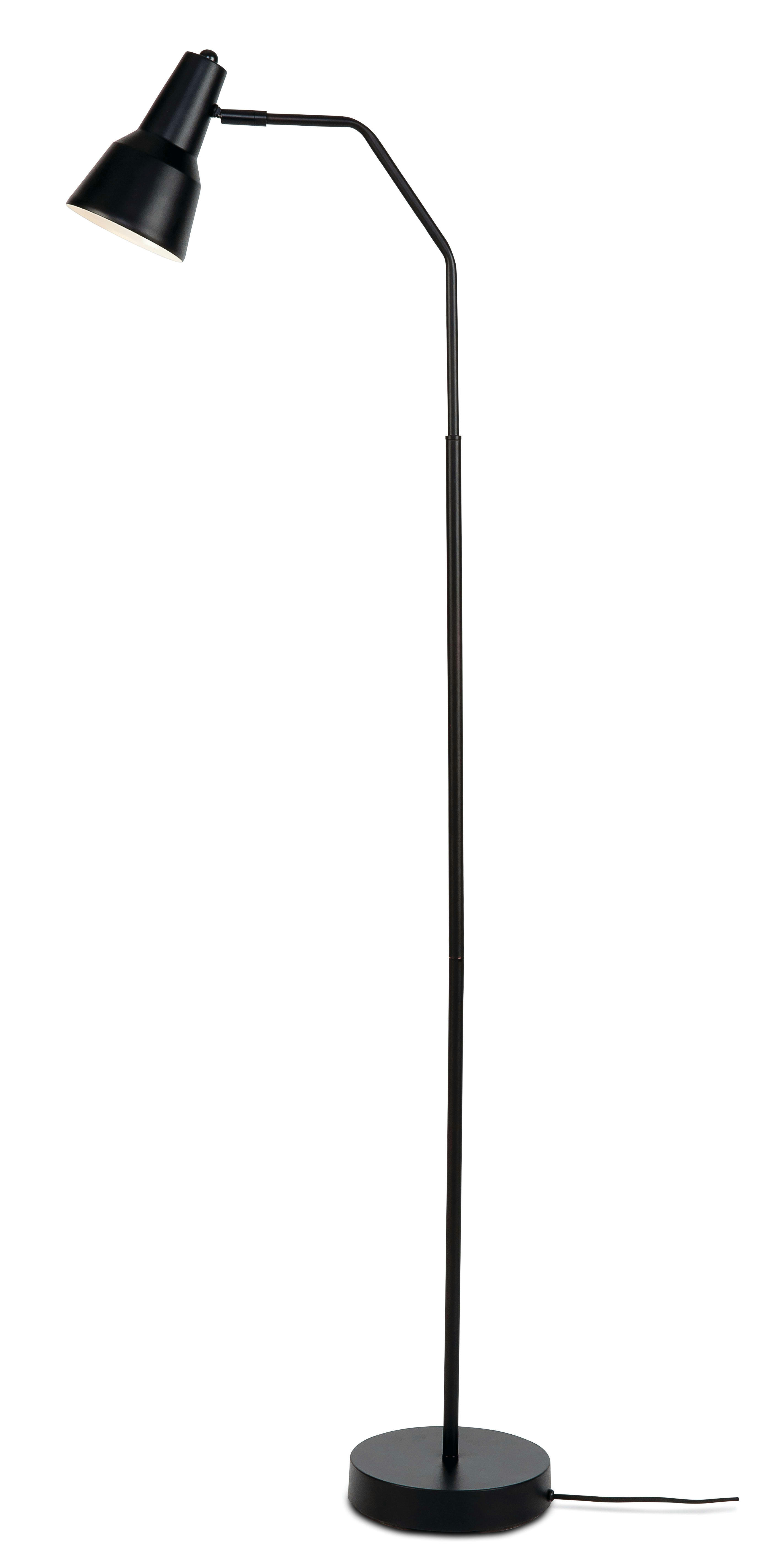VALENCIA - Lampadaire noir H144cm