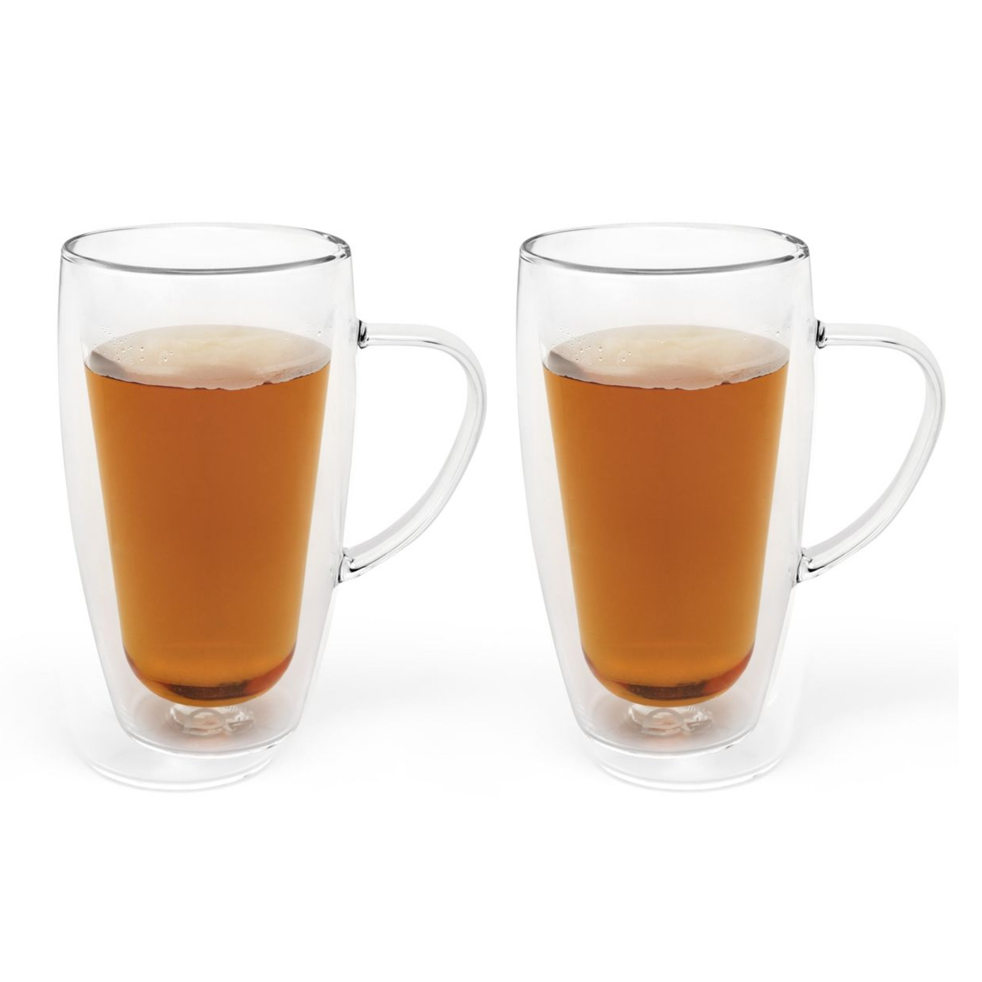 Bredemeijer -Dubbelwandig glas koffie/thee 295ml s/2