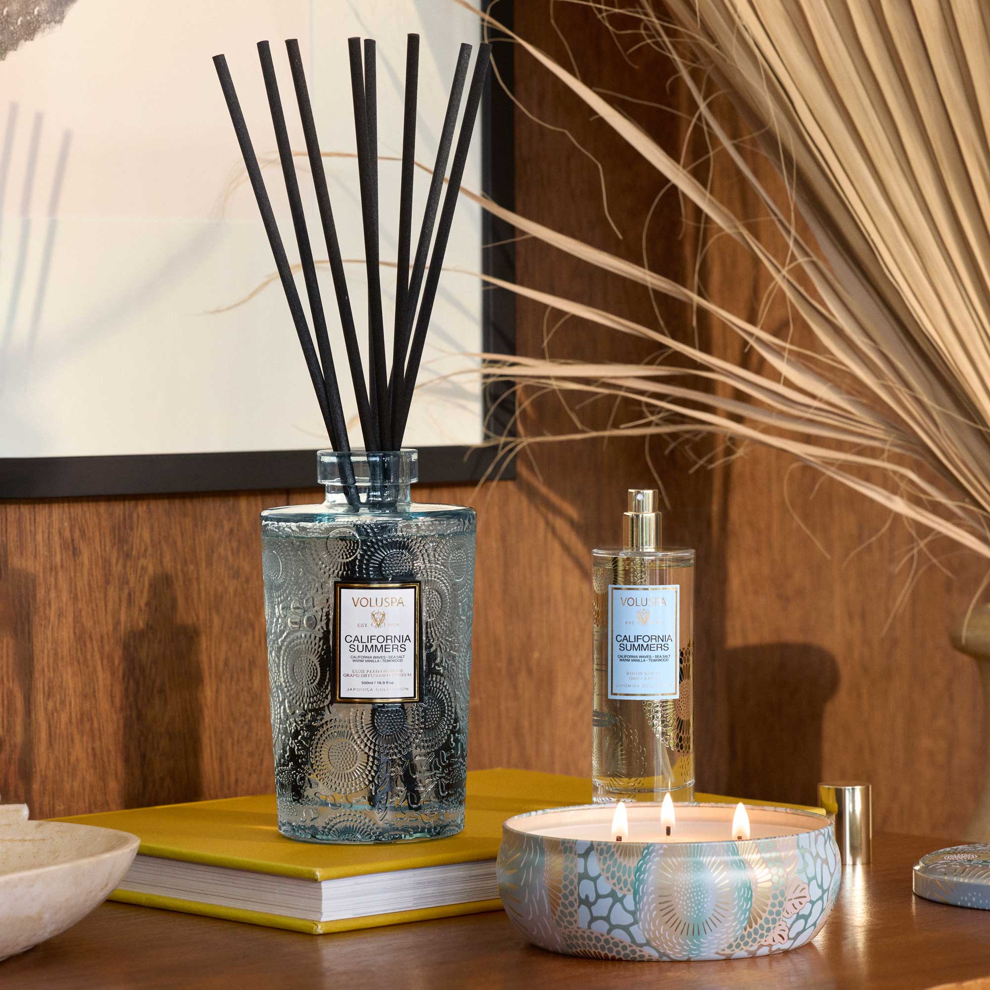 California Summers - 3 Wick Tin Candle