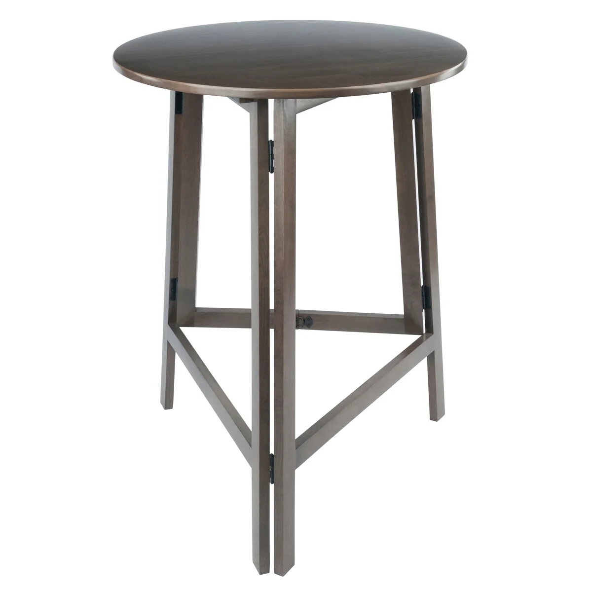 30 Inch Round Foldable Counter Height Table for Kitchen or Bar - 30.83 x 32.36 x 40 inches