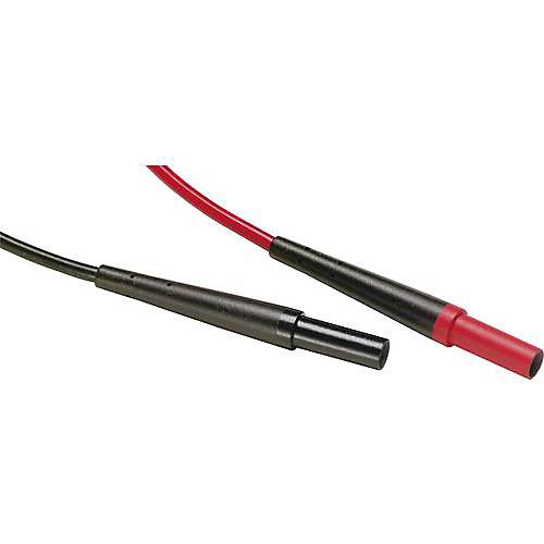 Fluke TL221 Set de cordons de mesure de sécurité SureGrip™ banane mâle 4 mm, 1,5 m, 10 A, noir et rouge