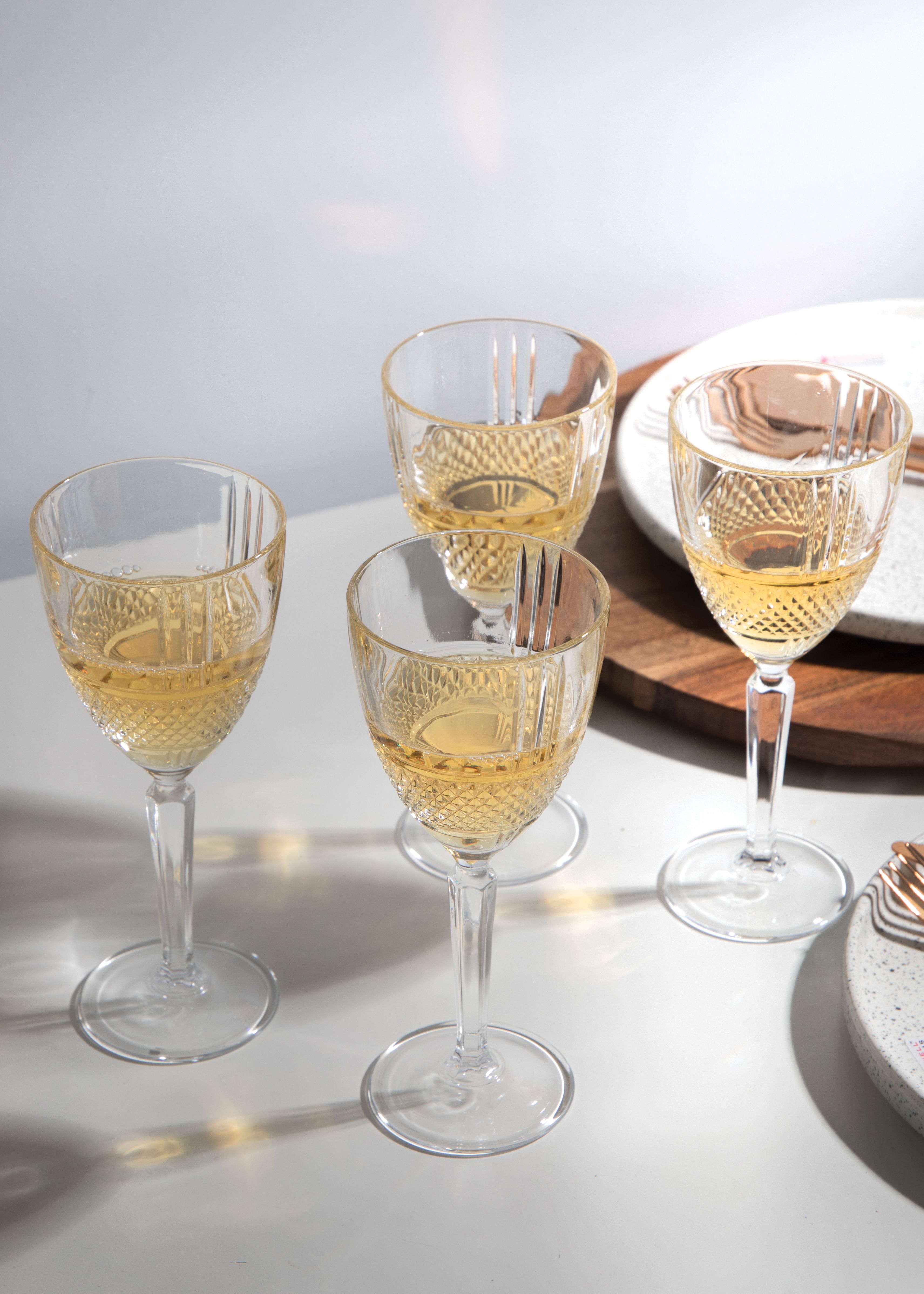 Maxwell & Williams Verona Wine Glasses Set of 4, 180ml Dishwasher Safe