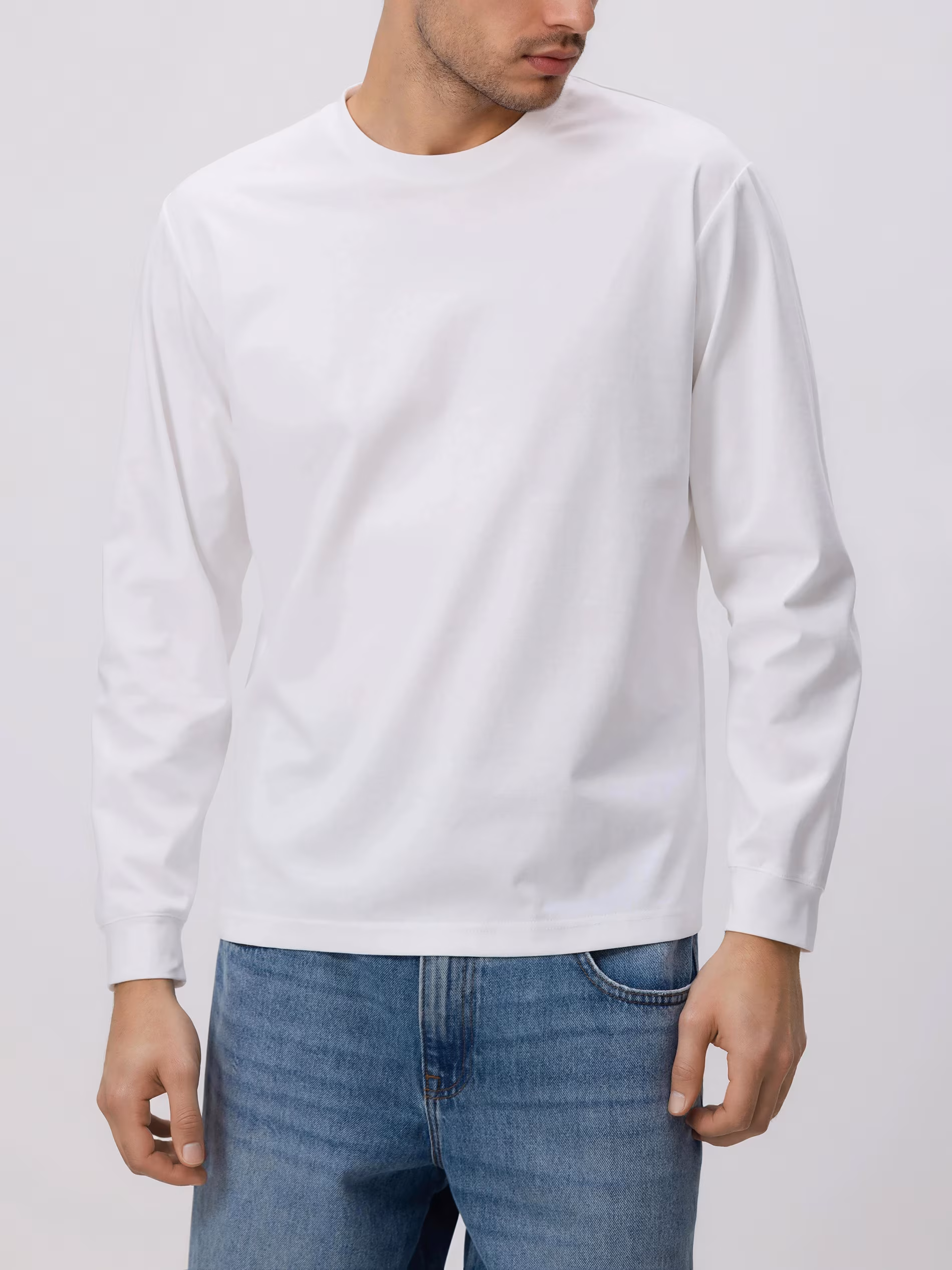 Longsleeve z bawełną