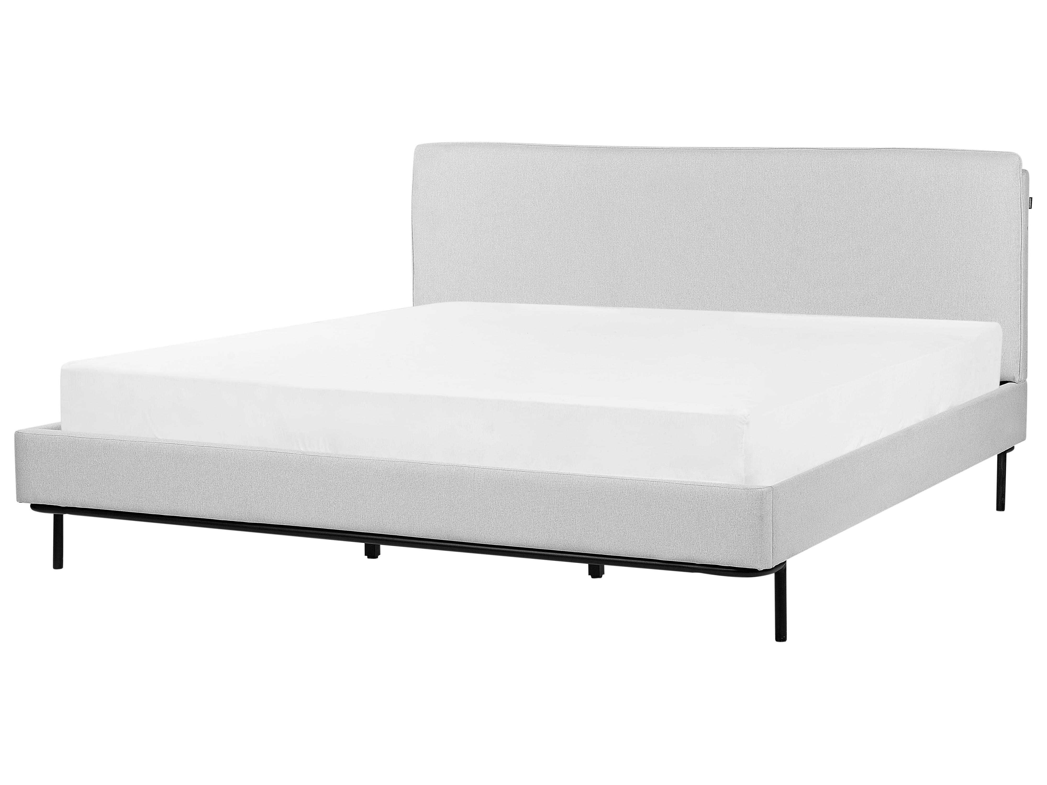 Bed Fabric CORIO 160 x 200 cm (EU King Size) Light Grey