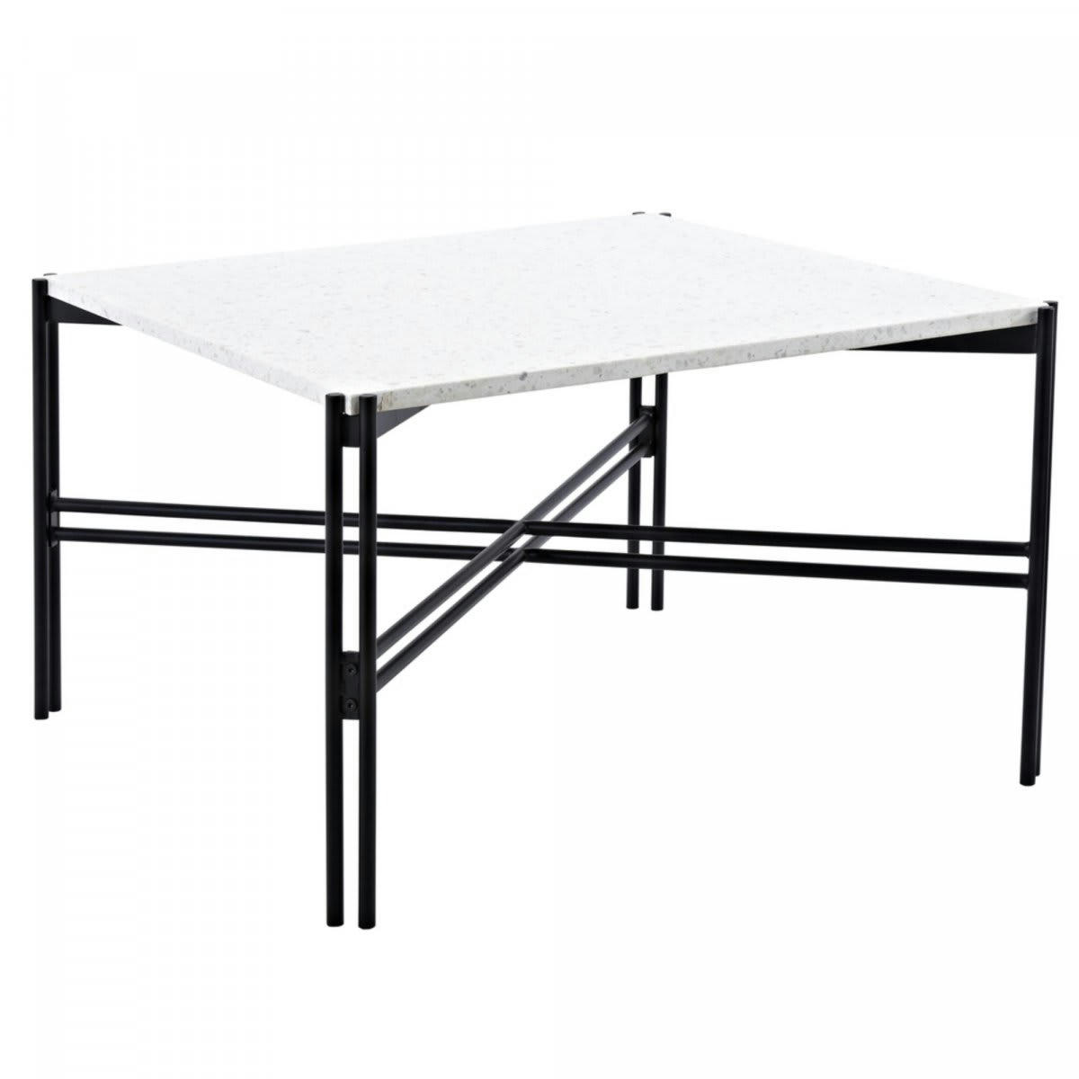 AISHA - Table basse avec plateau en terrazzo