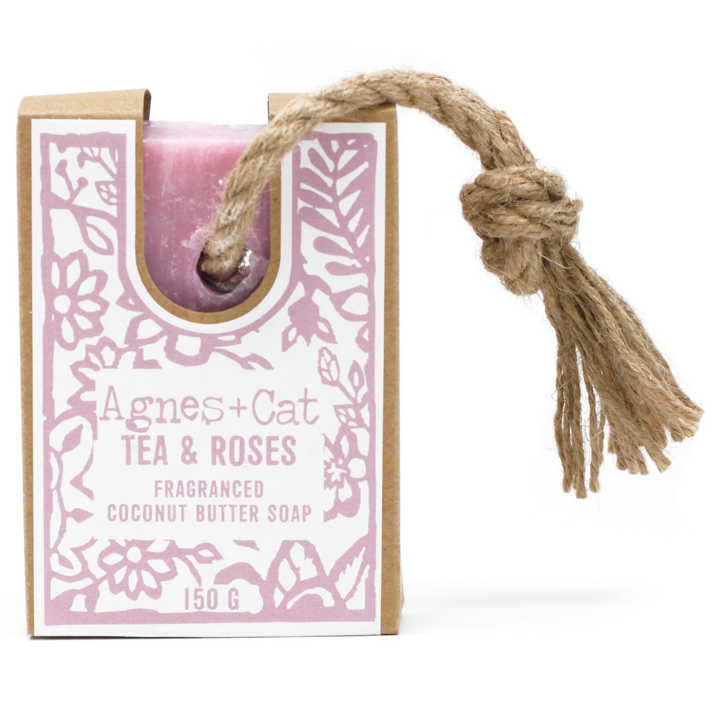 KDMD Soap On A Rope - TEA & ROSES