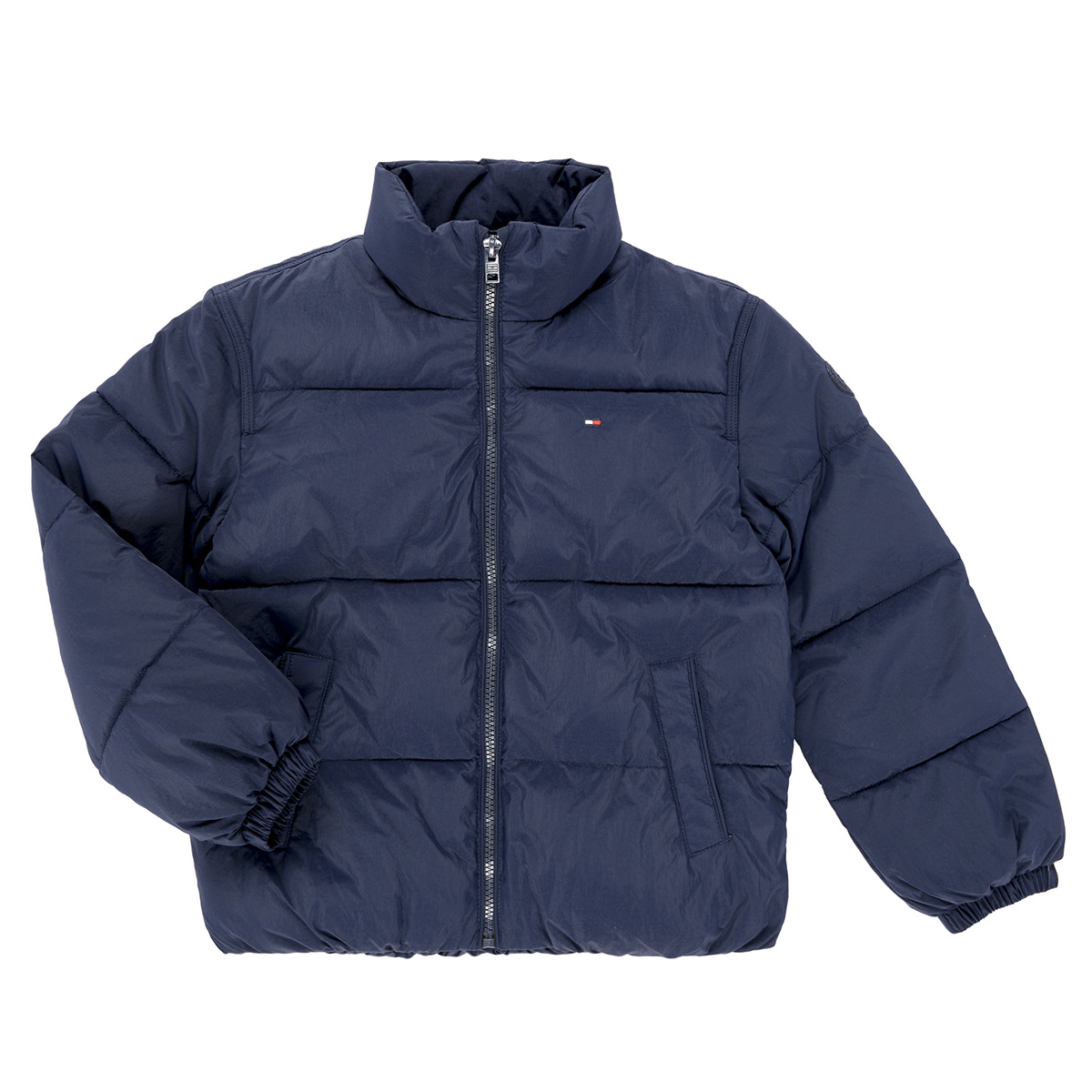 Tommy Hilfiger - FLAG PUFFER JACKET - Marine