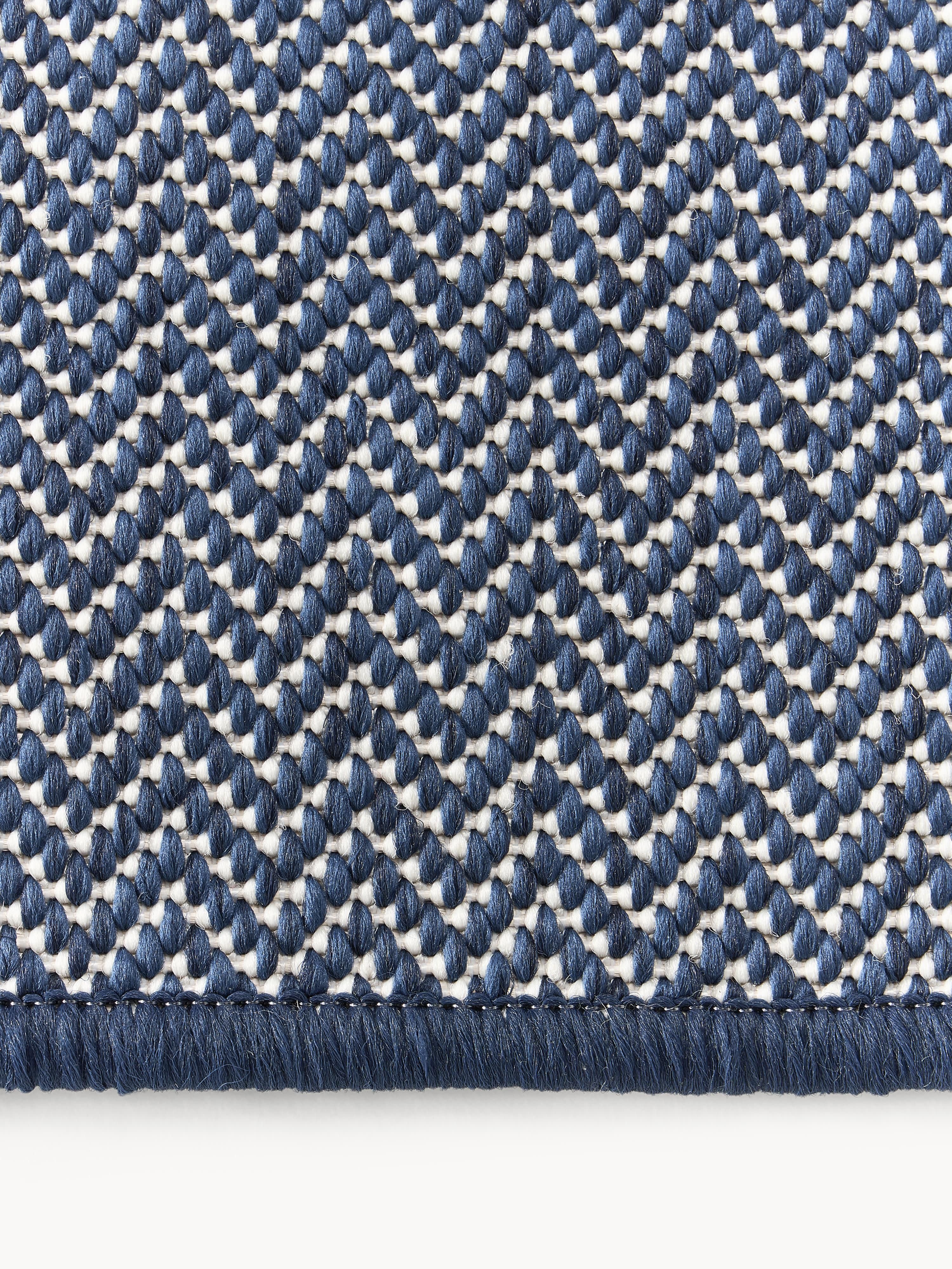 Indoor & Outdoor-Wendeteppich Cort mit Zickzack-Muster