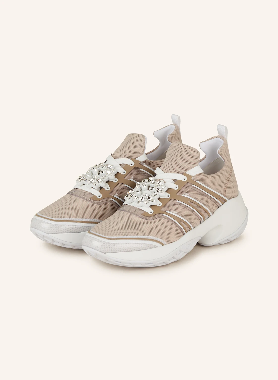 Roger Vivier Sneaker VIV' RUN mit Schmucksteinen