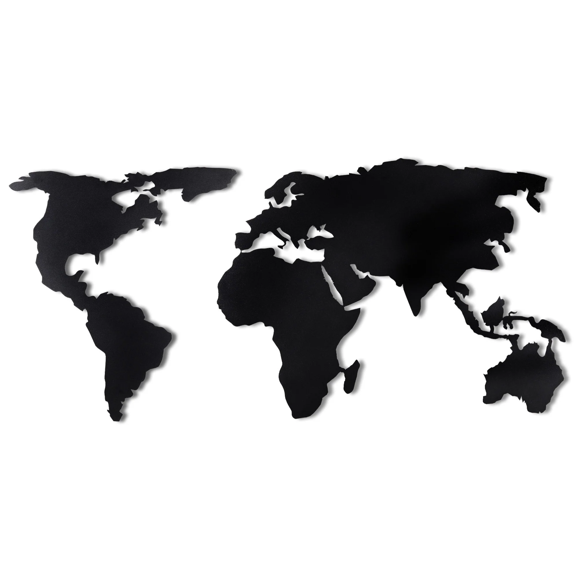 Decoratief wandobject Map Of The World