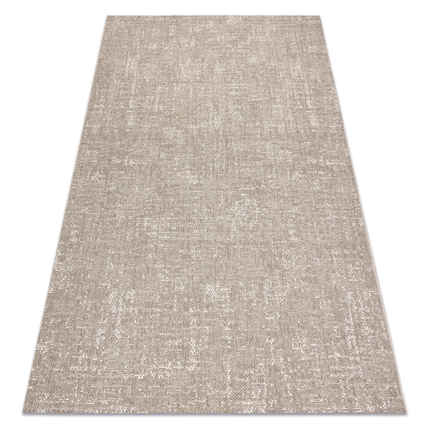 Dywan SZNURKOWY SIZAL BOHO 39495363 przecierany, vintage beż 60x110 cm