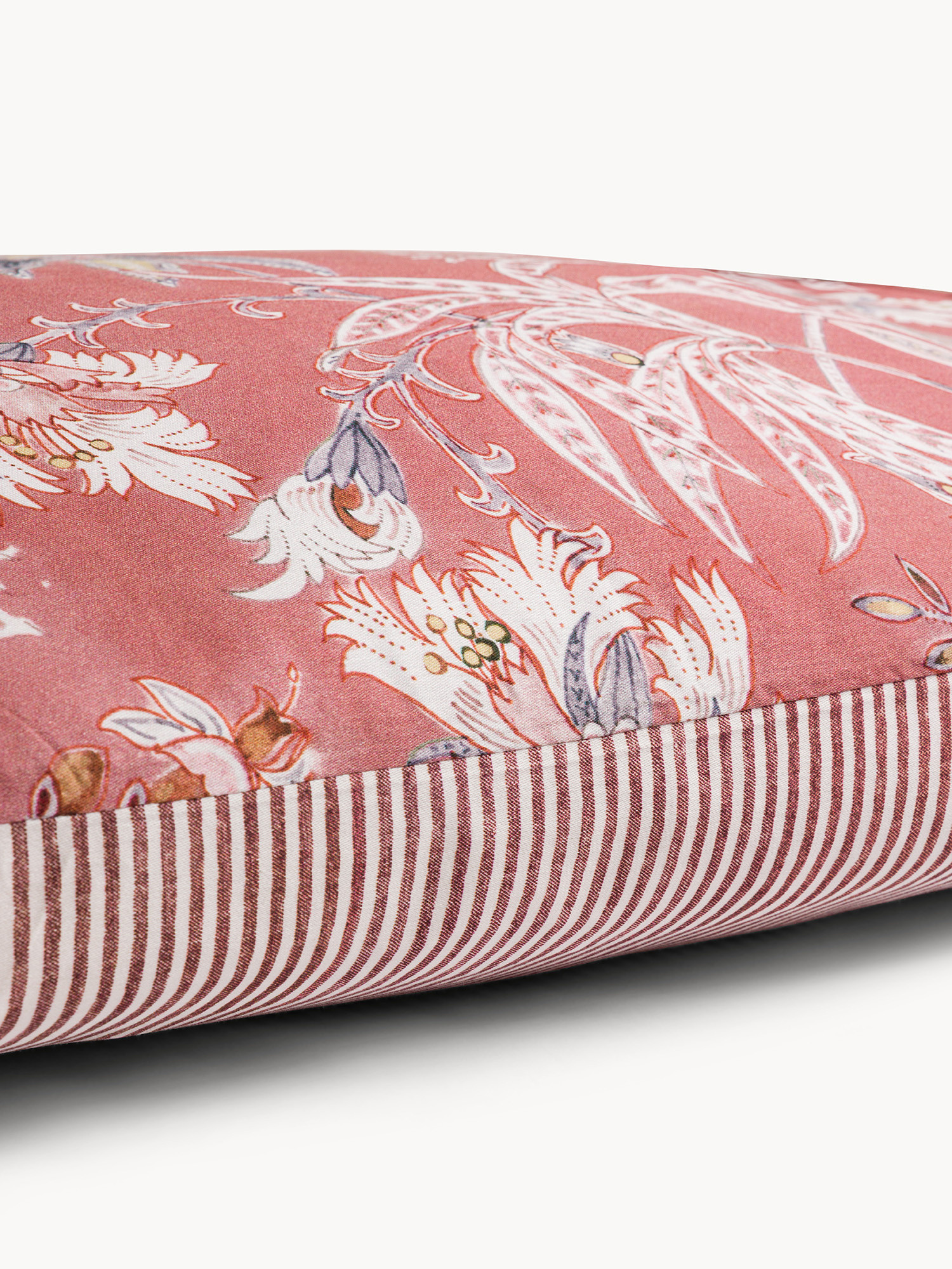 Federa in raso di cotone double face