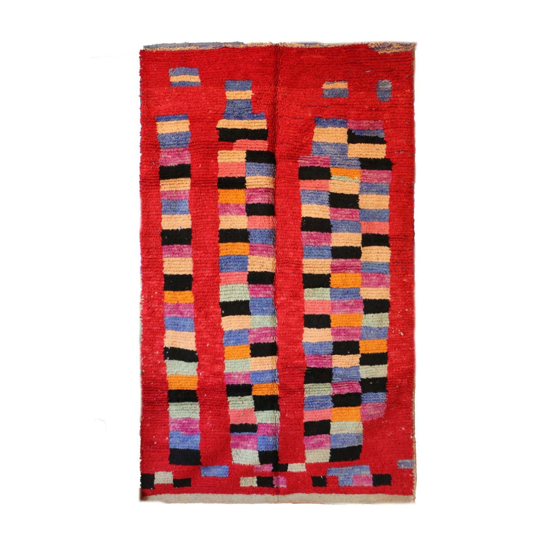 AFK Living vloerkleed Berber - handgemaakt - Wol - 120 cm x 170 cm