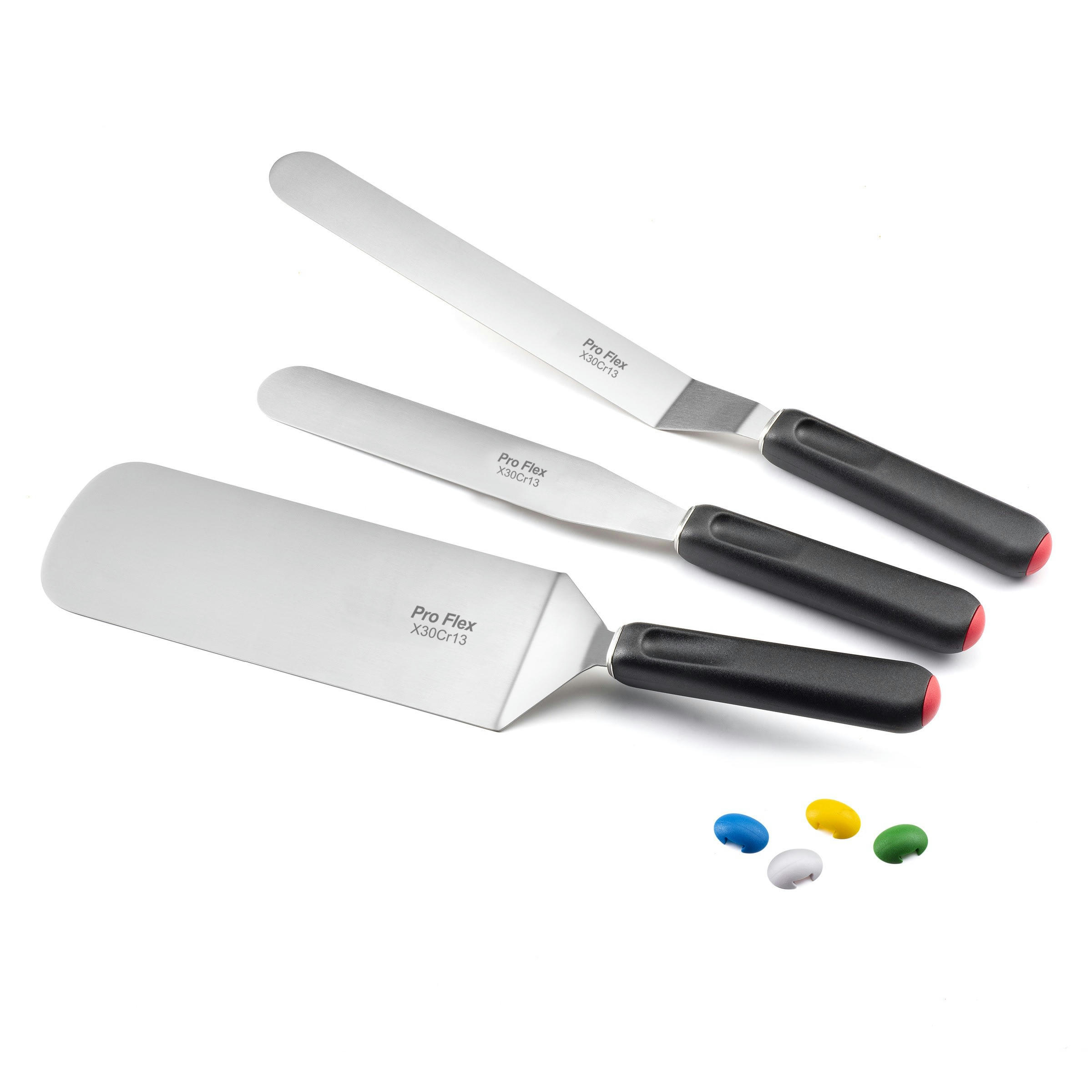 PRO FLEX - Set 3 spatules pâtisserie