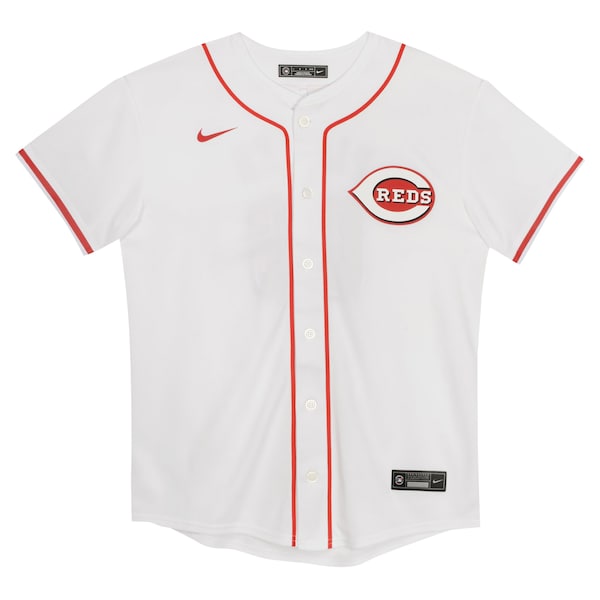 Elly De La Cruz Cincinnati Reds Nike Preschool Home Game Jersey - White