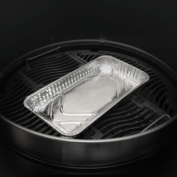5 barquettes aluminium barbecue 36 x 19 x 5 cm - Napoleon
