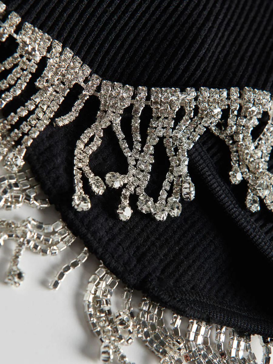 Top With Decorative Fringes