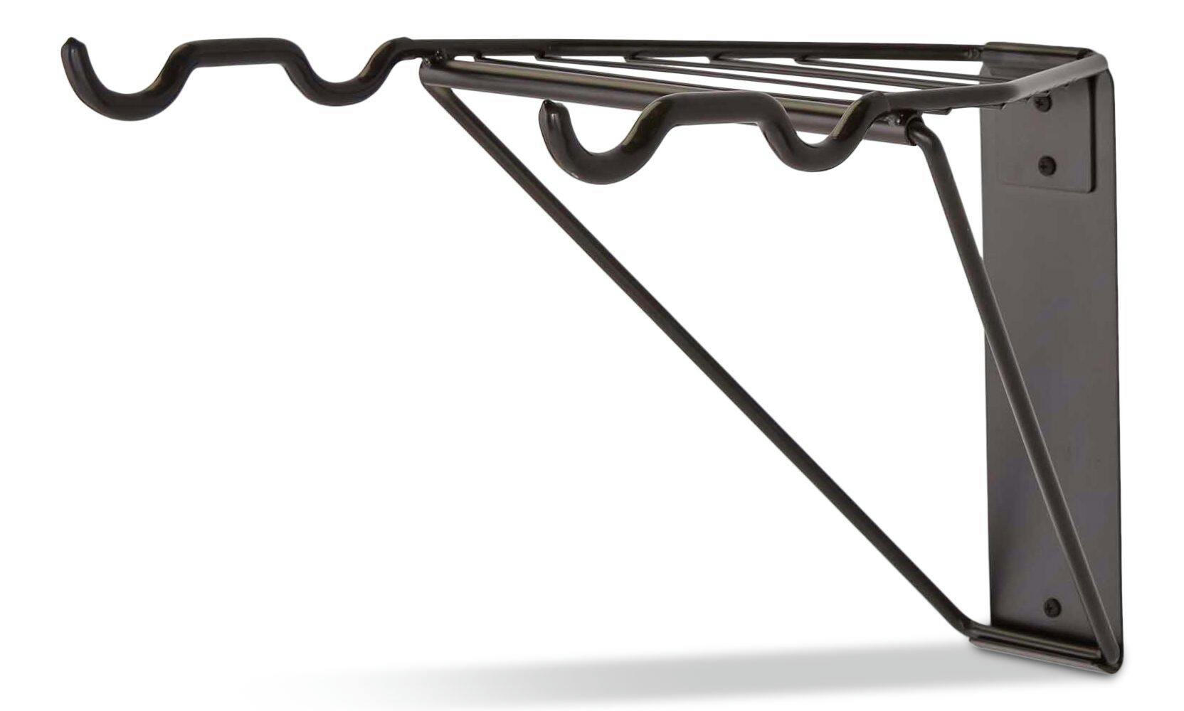 Mastercraft Wall Mount Foldable Bike Rack / Bike Stand for 2 Bikes, Up to 45-kgs