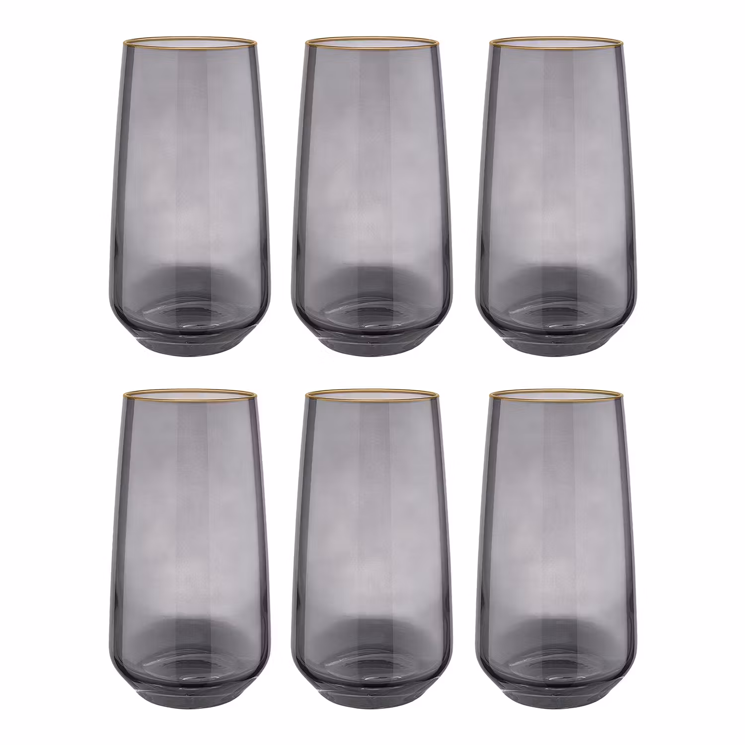 TOUCH OF GOLD Longdrinkglas 6er-Set