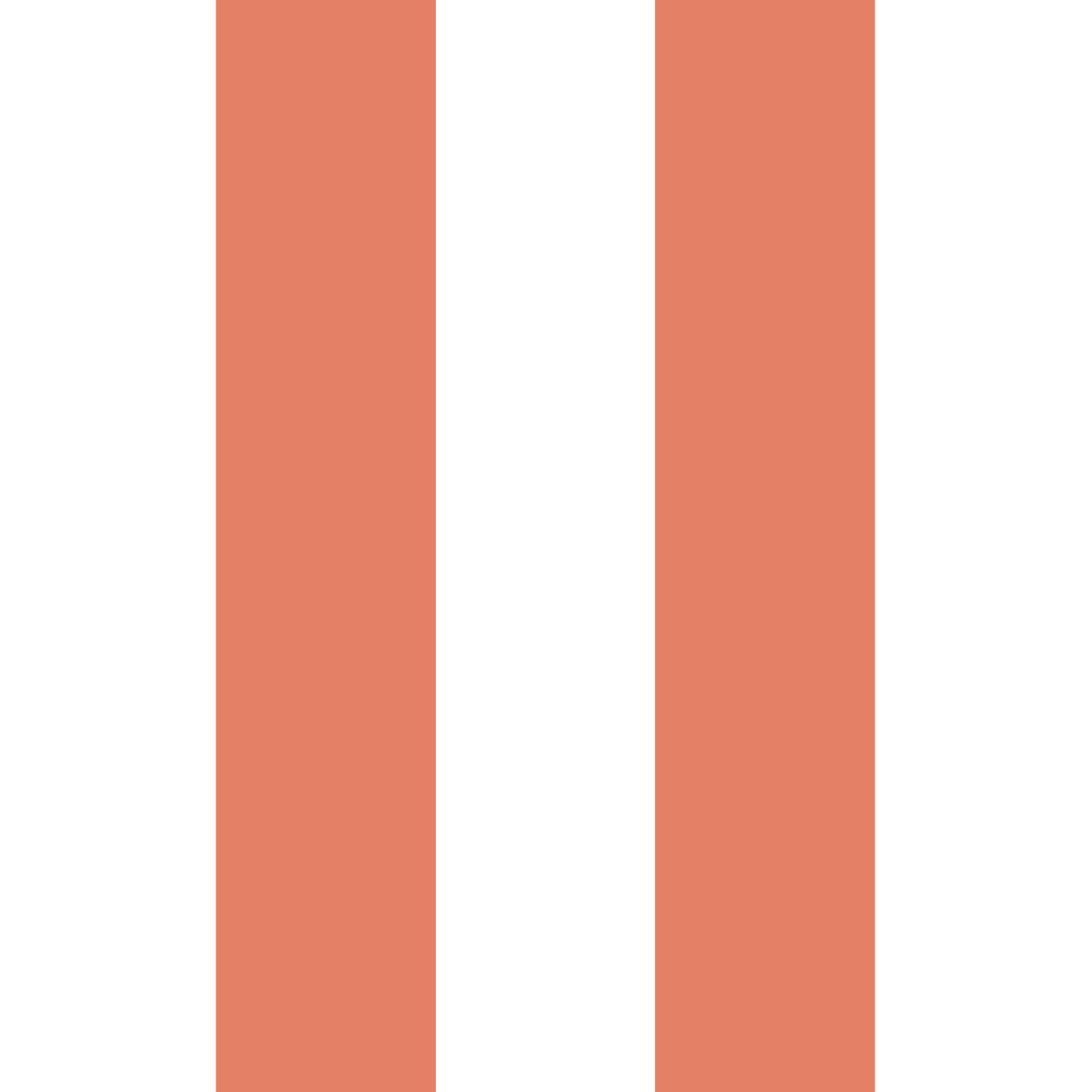Catchii Behang Navy Stripes rood