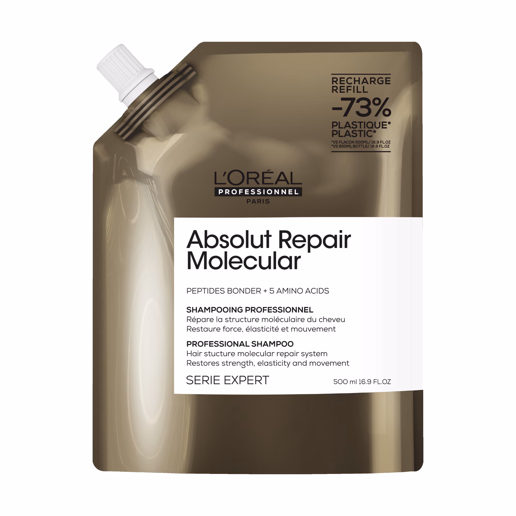 ABSOLUT REPAIR MOLECULARShampooing réparateur éco-recharge