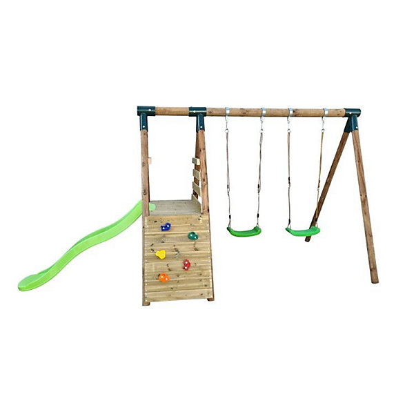Aire de jeux MASGAMES TIBET M Avec rampe toboggan