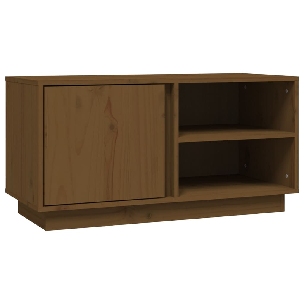 Szafka pod Telewizor Rtv Brąz Mat Drzwiczki Nowoczesny 80x35x40,5cm