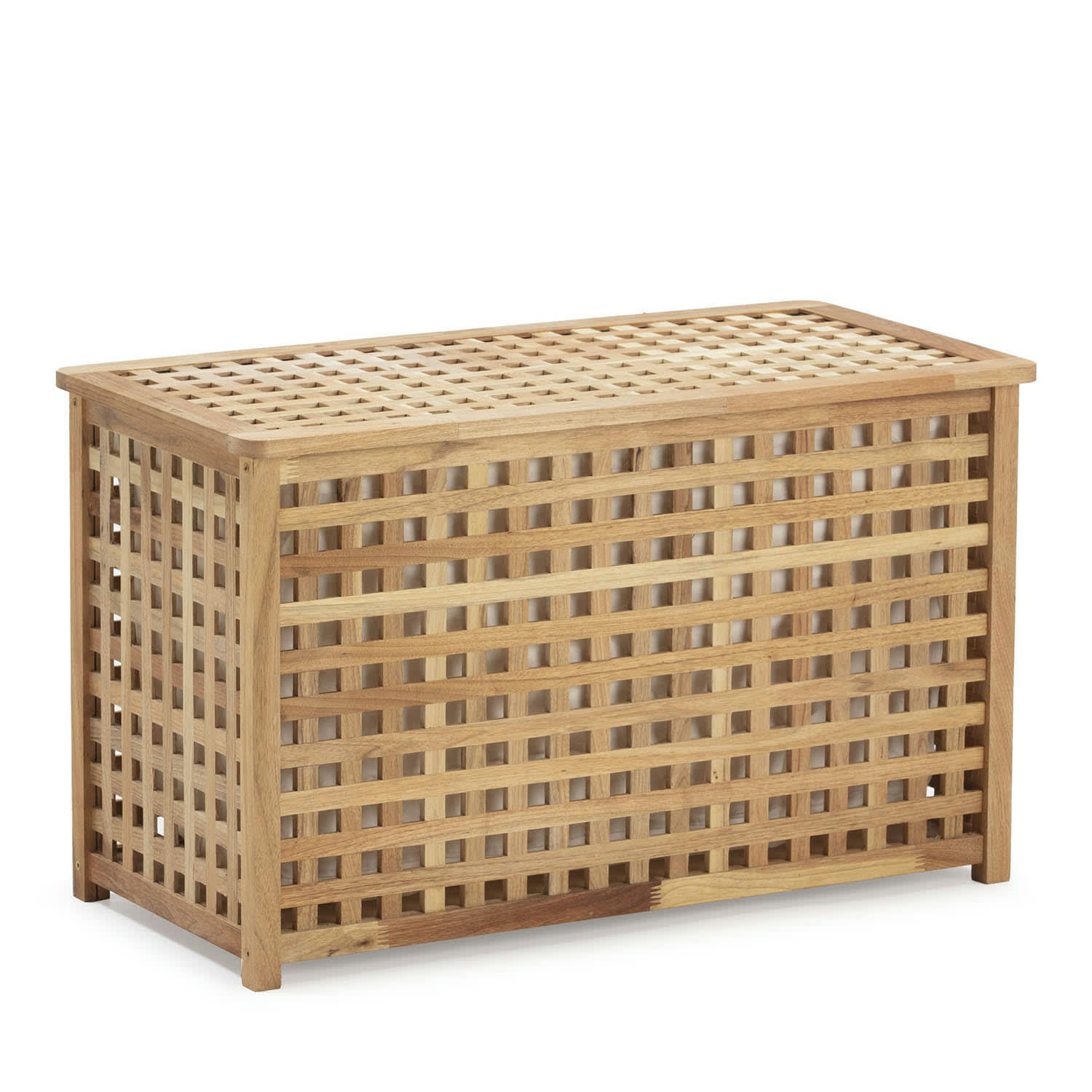 KOTA - Panier à linge avec couvercle, 78 x 38 x 46,5 cm