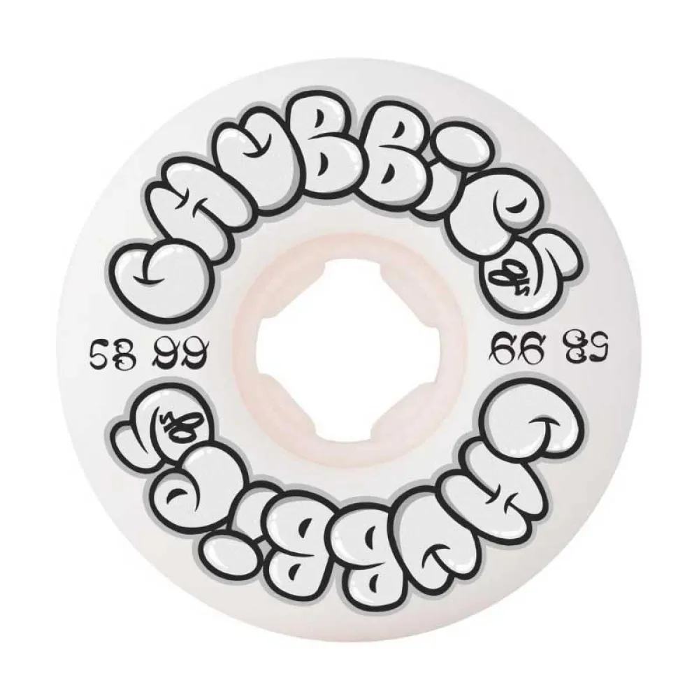 Ojs Wheels 58mm throw ups chubbies 99a Wheel