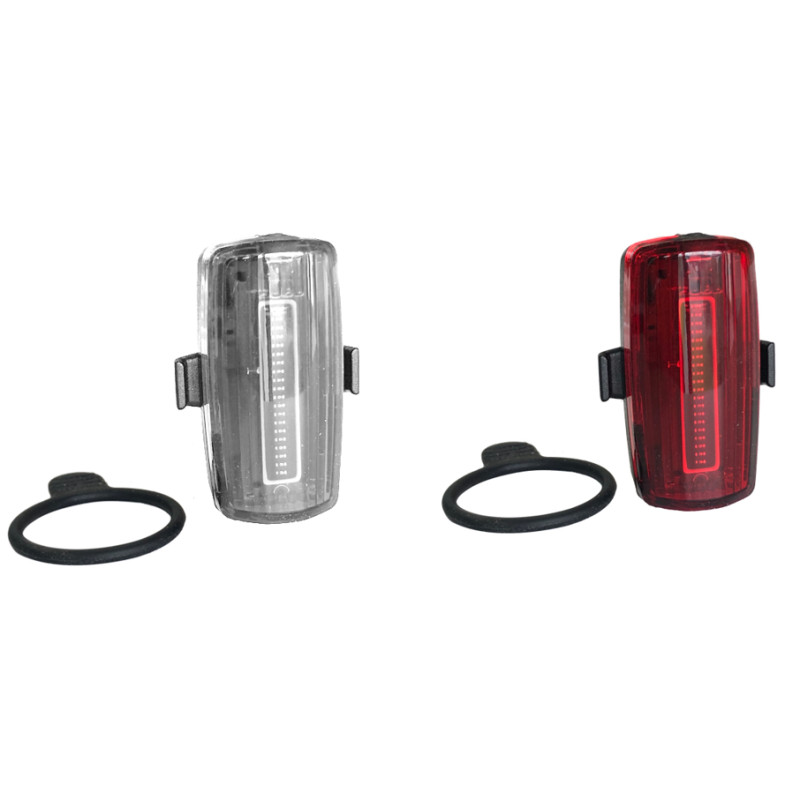 Set d'éclairage LED à piles pour vélo COB35