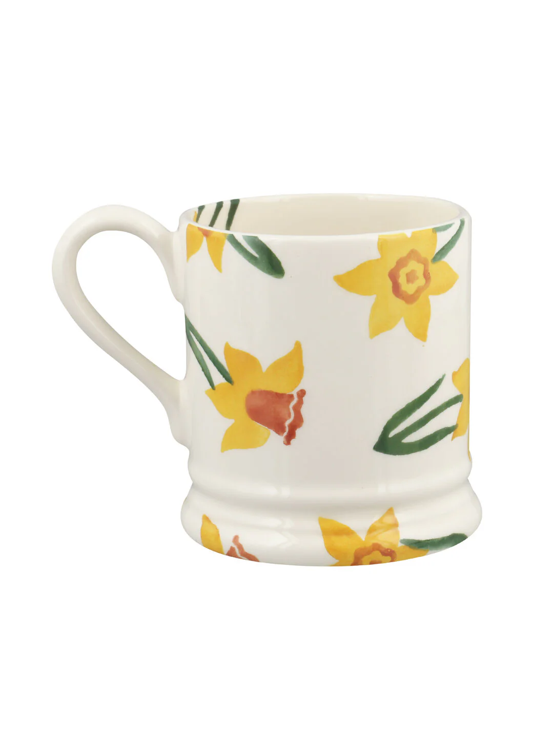 Personalised Daffodils 1/2 Pint Mug