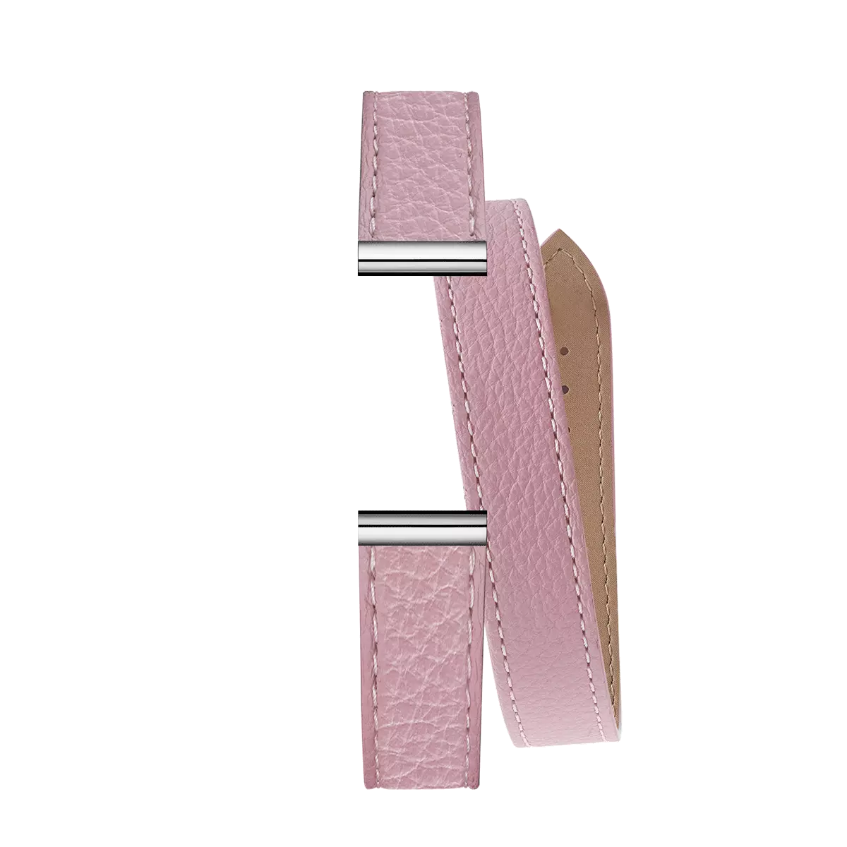 ANTARÈS – BRACELET DOUBLE – ROSE GRAINÉ