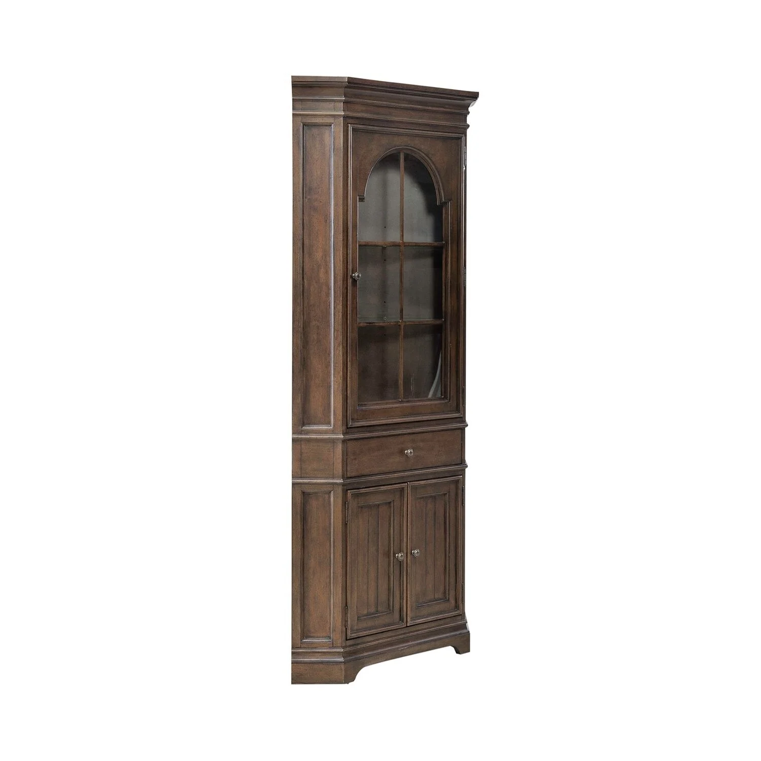 Liberty Furniture Arden Road Corner Cabinet Buffet - Width 38 x Depth 24x Height 84