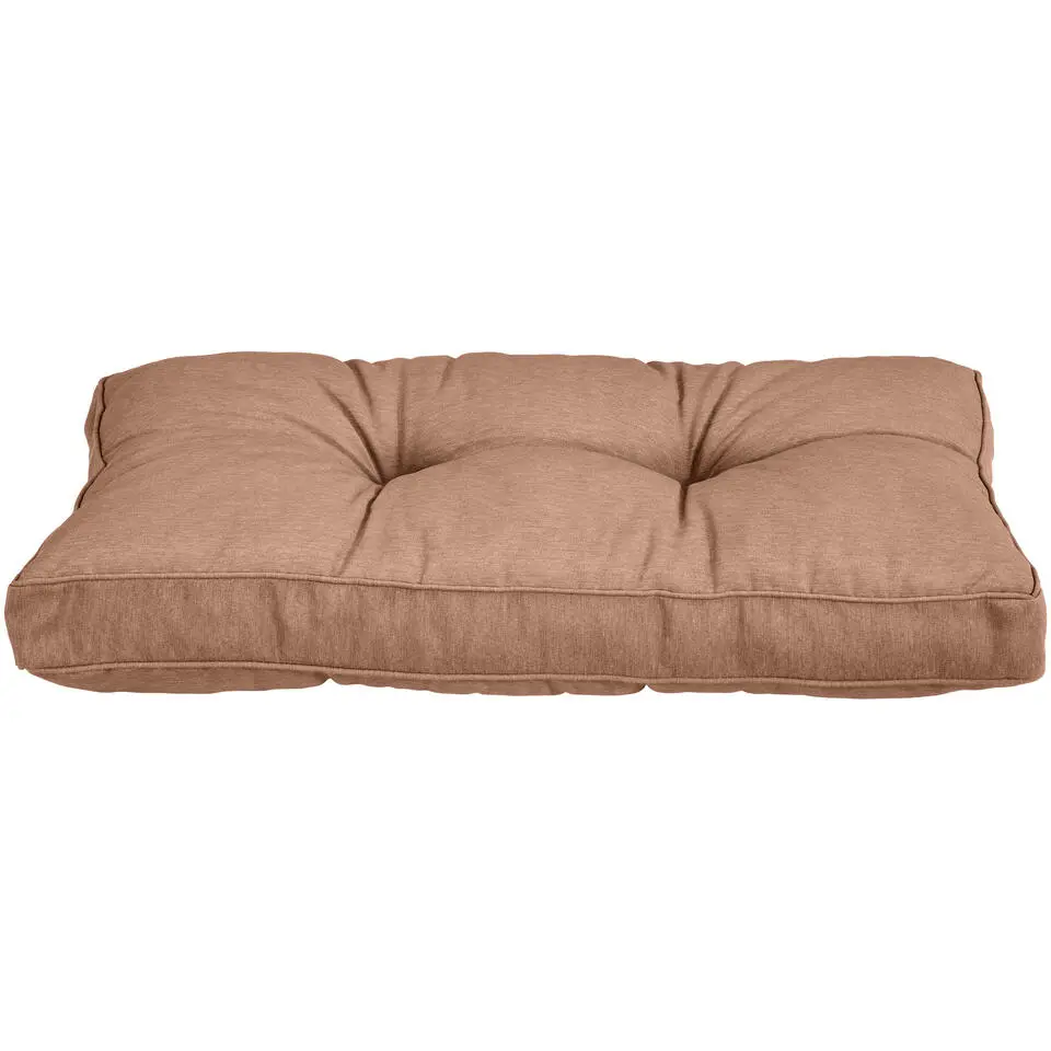 Loungekussen Florence rug - mokka - 73x43 cm