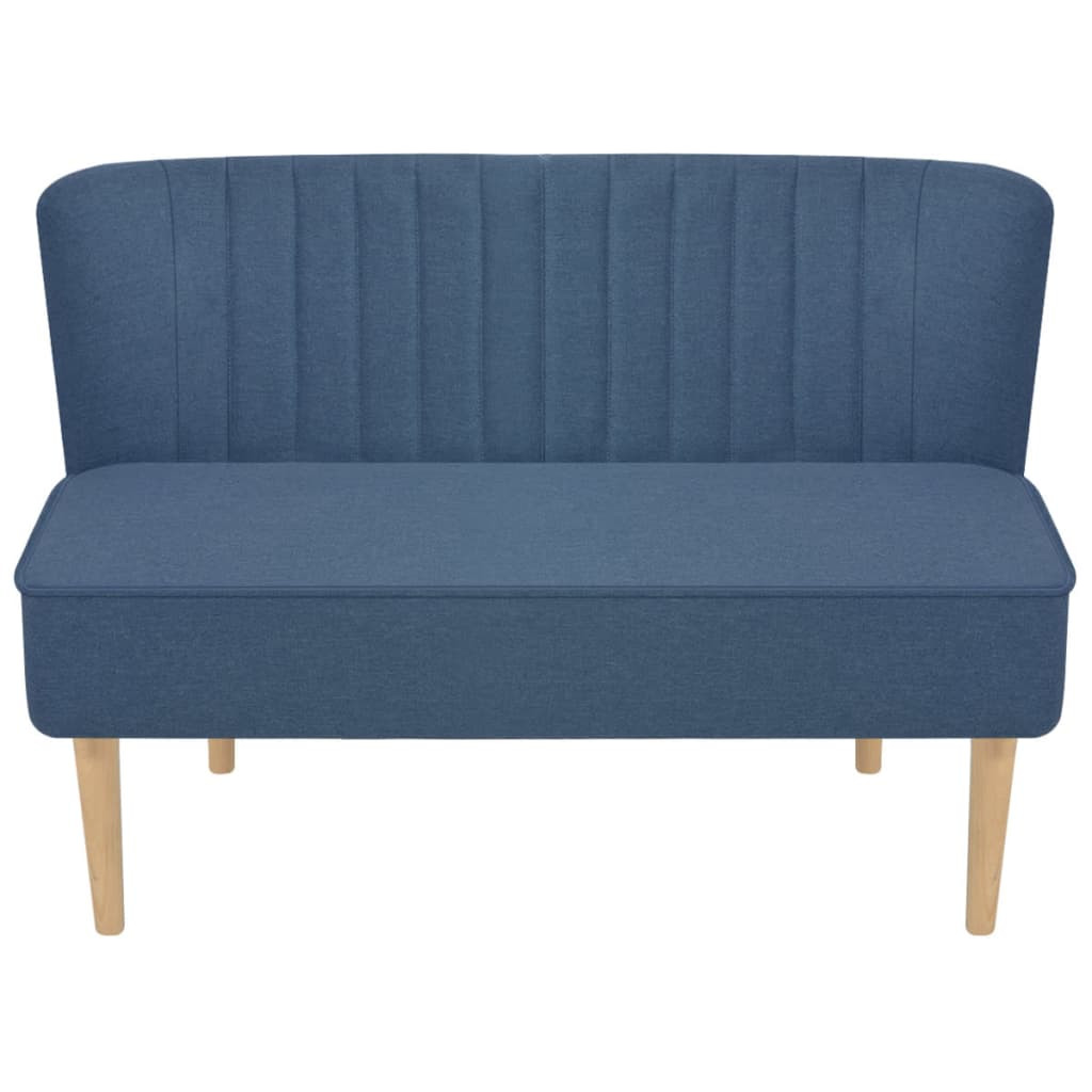 Sofa Niebieski Tkanina vidaXL