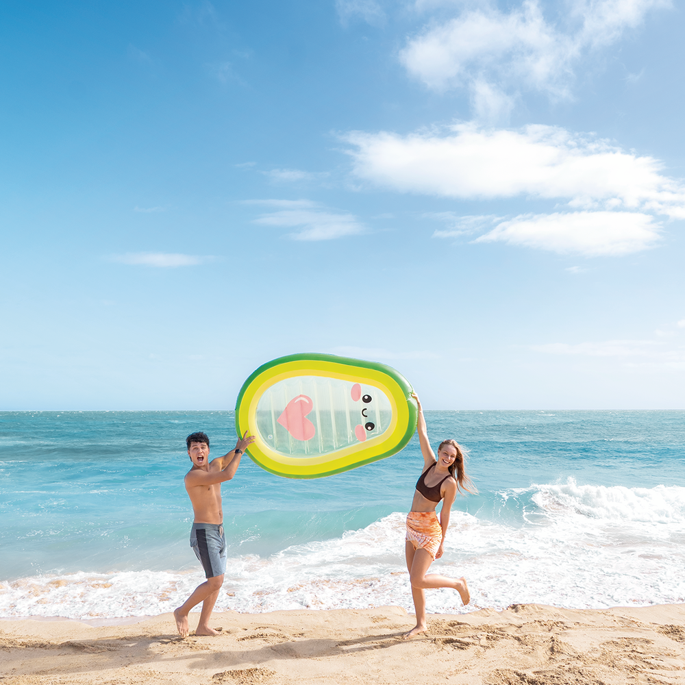 Matelas de piscine avocado