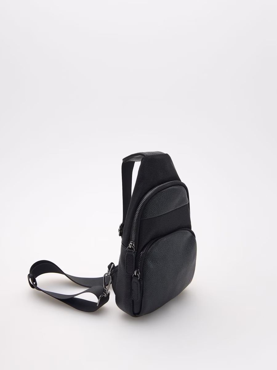 Combined Fabrics Backpack