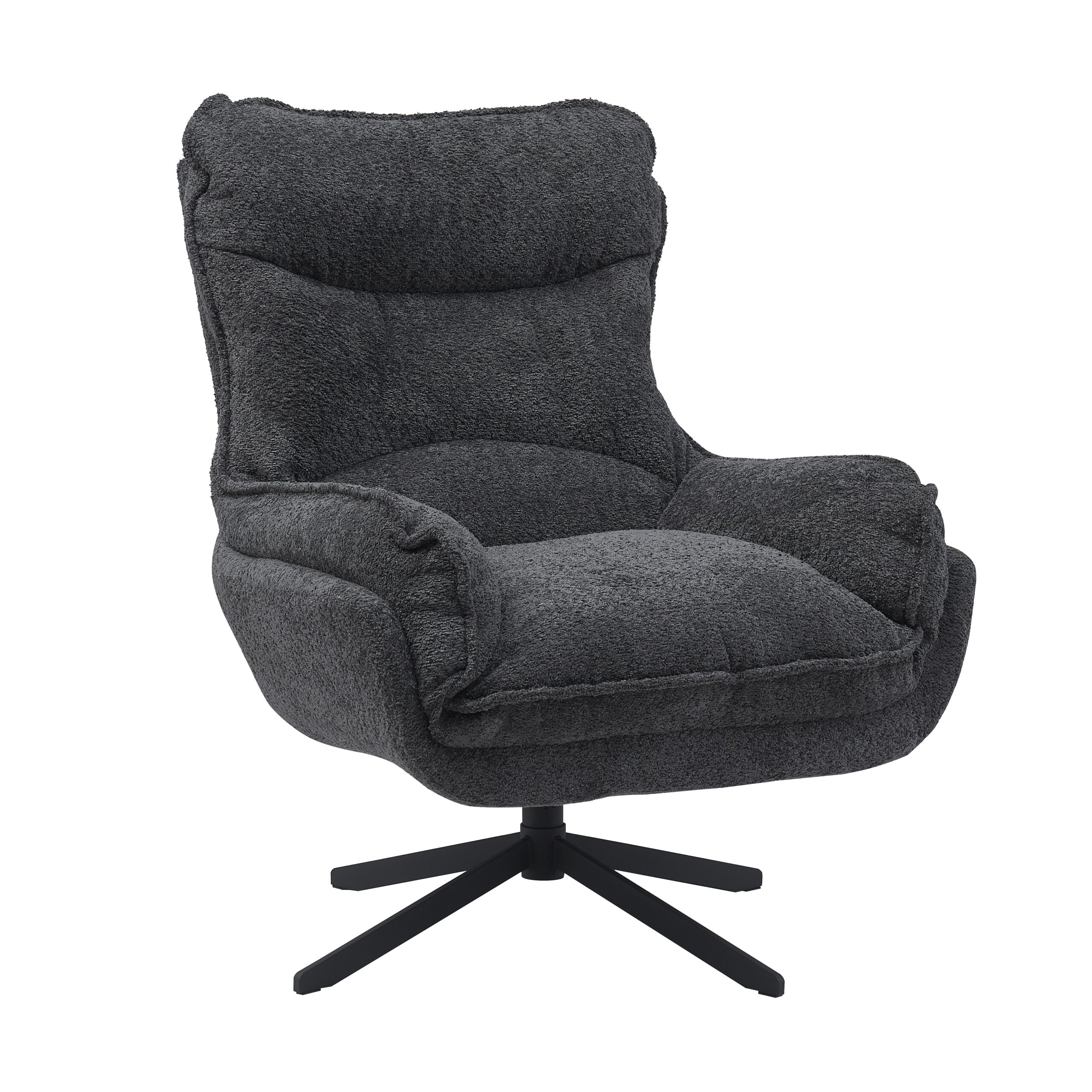 Starfurn fauteuil Vera - grijs - 83x115x59cm