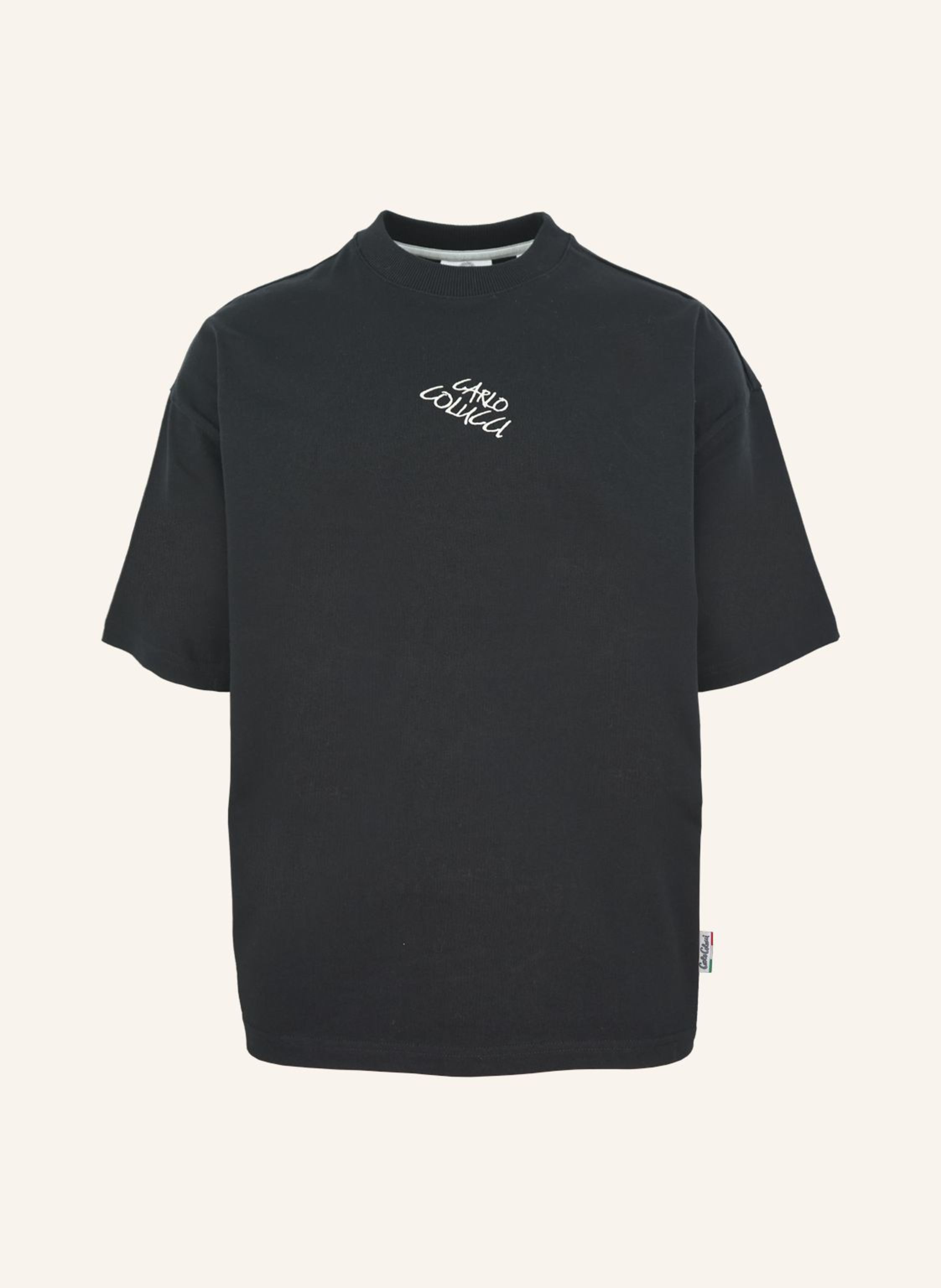 CARLO COLUCCI Backprint T-Shirt - Liquid Stitches FINETTO