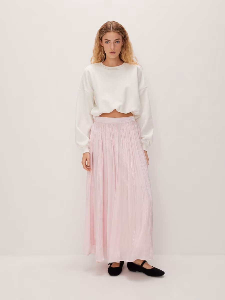 Skirt With Shiny Effect