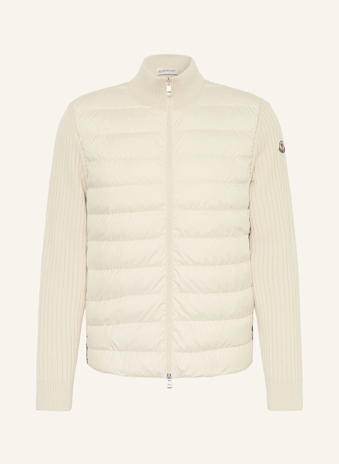 MONCLER Daunenjacke im Materialmix